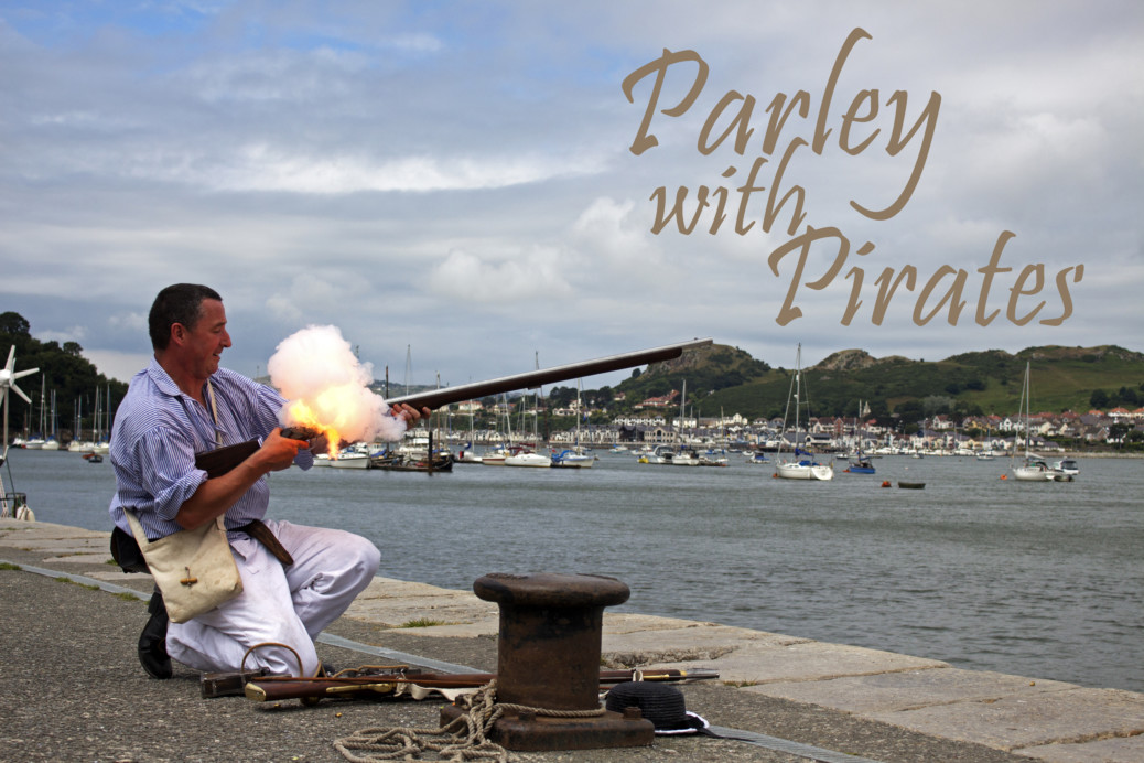 Parley with pirates