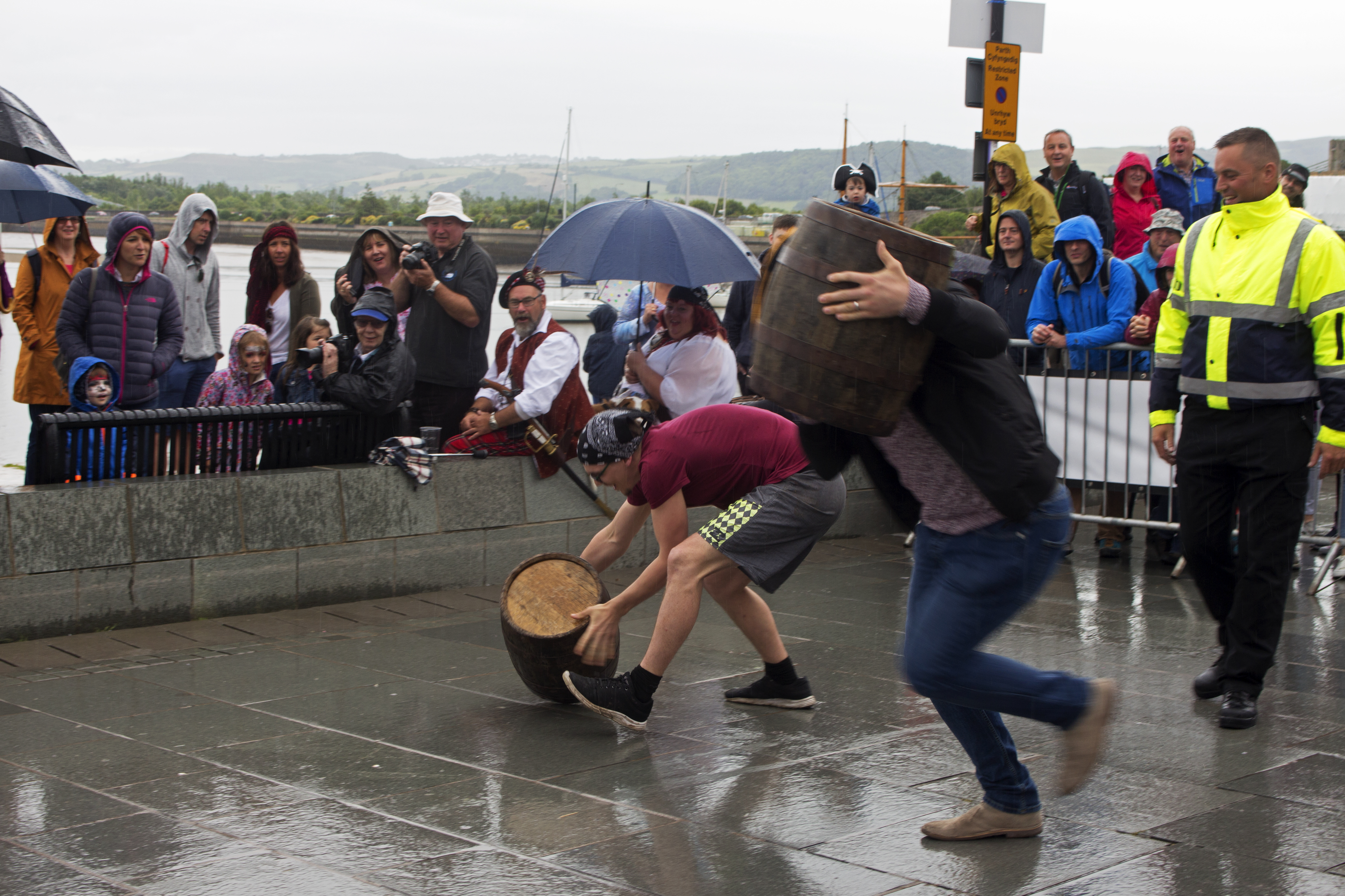 Conwy Pirate Weekend barrel race